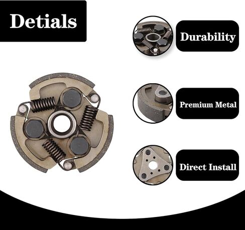 القابض Assy مناسب لـ Multiquip Mikasa MTX50 MTX60 MTX70 MTX80 MTX90 ماكينة الدك استبدال 366348550 366346210 in Kuwait