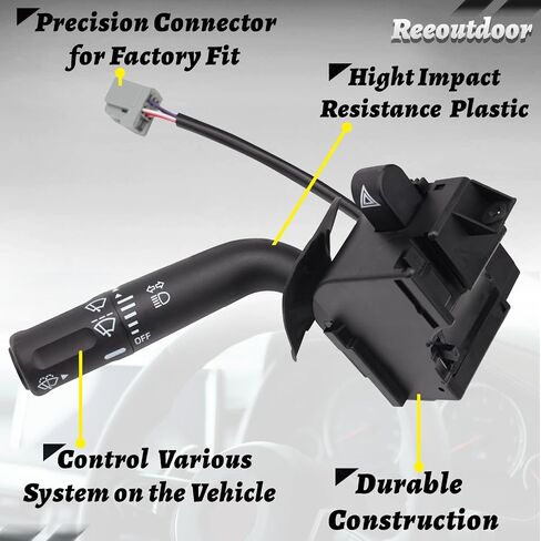 CBS1332 استبدال ممسحة إشارة الانعطاف متعددة الوظائف لـ 2005-2008 Ford F150، 2006-2008 Lincoln Mark LT، استبدال OE# 5L3Z13K359AAA، 6L3Z13K359AA، SW7388 in Saudi Arabia