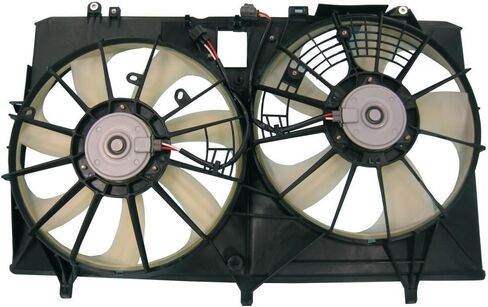 TYC 622670 Cooling Fan Assembly Compatible with 2011-2017 Toyota Sienna , Black in Saudi Arabia