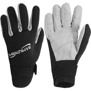 2mm Neoprene Diving Gloves for Men and Women - Enhanced Protection for Scuba Diving, Spearfishing, Snorkeling, Surfing, Kayaking, Water Activities