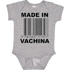 inktastic Made in Vachina Funny Baby Bodysuit