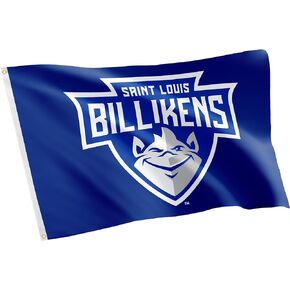 Desert Cactus Saint Louis University Flag Billikens SLU Flags Banners 100% Polyester Indoor Outdoor 3x5 (Style 1)