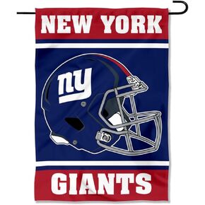 WinCraft New York Giants Helmet Double Sided Garden Banner Flag