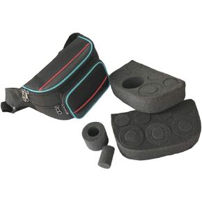 Telescope Eyepiece Waist Bag Holder Carrier Case Nylon Surface Sponge Inside Portable for Celestron 1.25" Omni TMB Universal