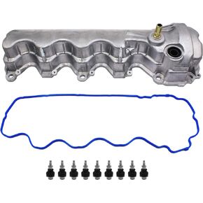 LOSTAR Engine Valve Cover with Gasket Left Side For 2006-2010 Fo-rd Explorer, 2005-2014 Lincoln Navigator, 2006-2010 Mercury Mountaineer V8 9L1Z6582C, 264-909