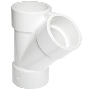 Spears 475 Series PVC Pipe Fitting, Wye, Schedule 40, 1-1/4" Socket