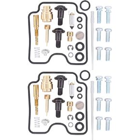 MOTOKU Pack of 2 Carburetor Rebuild kit for Yamaha Vstar 1100 2006-2009