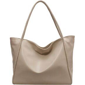 Tote Bag for Women Shoulder Purse Hobo Bags Soft PU Tote Shoulder Bag Fashion Large Clutch Satchel Top Handle Handbag Purses