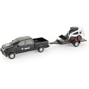 ERTL 1/32 Bobcat S450 جرافة انزلاقية مع بيك اب ومقطورة 47393 in Kuwait