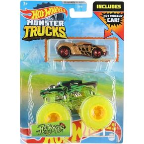 Hot Wheels Monster Trucks Hotweiler, Includes Car [Growler]