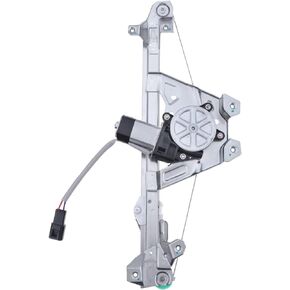 A-Premium Electric Power Window Regulator with Motor Compatible with Saturn L100 L200 L300 LS LS1 LS2 LW1 LW2 LW200 LW300 Rear Passenger Side