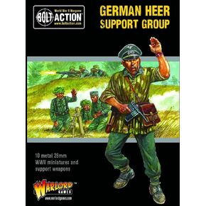 Warlord Games, Bolt Action, German Heer Support Group