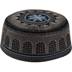 Muslim Men Prayer Turkish Embroidery Kufi Ramadan Hat