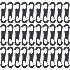 SUPVOX 200pcs Cushion s Double Hook Vehicle Seat Cover Hook Auto Cover Hooks Auto Seat Cover Hook Car Seat Cushions Automotive Accessories Plastic Car Cover Seat Cover Plastic Hooks Abs
