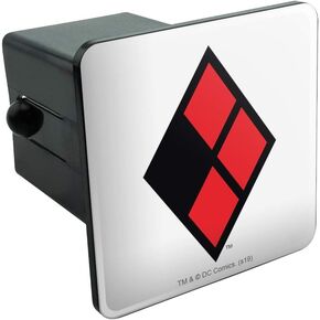 GRAPHICS & MORE Harley Quinn Diamond Logo Tow Trailer Hitch Cover Plug Insert