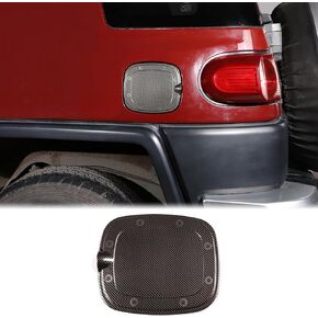 غطاء حماية غطاء خزان وقود السيارة متوافق مع Toyota FJ Cruiser 2007-2021 غطاء باب خزان الوقود غطاء خزان الوقود الخارجي للسيارة غطاء غطاء الغاز النفطي غطاء الباب ملحقات حامي الإطار