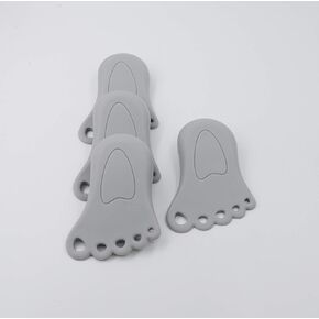 Door Stoppers (4 Pack) | by THUNDER SCOUT | Ideal for Child Safety – Odorless and Sturdy | 100% Guarantee