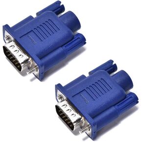 Vga Dummy Plug Ghost Functionally StableDummy Plug Headless Conductive Performancevga Headless RGB Display Emulator Operating System Boot and Load Resolutions up to 1080p@60Hz-2pack