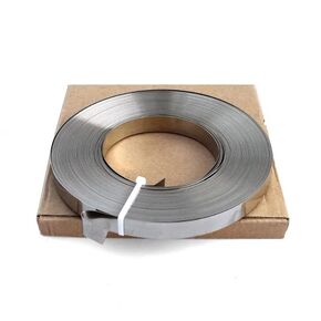 Banding Strapping Band Strap 304 Stainless Steel for Strapping 0.03" Thick 3/4" Wide 100 Feet Roll