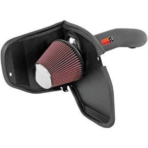 K&N Cold Air Intake Kit: Increase Acceleration & Engine Growl, Guaranteed to Increase Horsepower up to 11HP: Compatible with 3.7L, V6, 2008-2009 JEEP (Liberty), 57-1559