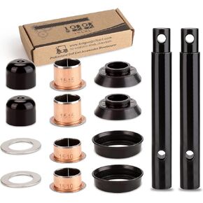 10L0L Golf Cart King Pin and Bushing Kit Fits Yamaha(G&E) G2 G8 G11 G14 G16 G19 G20 Golf Cart Steering Knuckle Kingpin and Bushing Kit for Yamaha OEM #J55-F3516-00, J38-23528-00,J38-23527-00