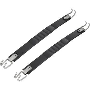 Golf Cart Battery Carry Strap 2 PCS, Battery Lifting Strap for Trojan Batteries, Battery Carrier Strap for Club Car, EZGO, Yamaha, Black or Orange