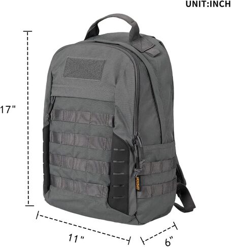 EXCELLENT ELITE SPANKER Military Tactical Backpack 18L Molle Backpacks Army Assault Survival Rucksack Pack (BLK) in Kuwait