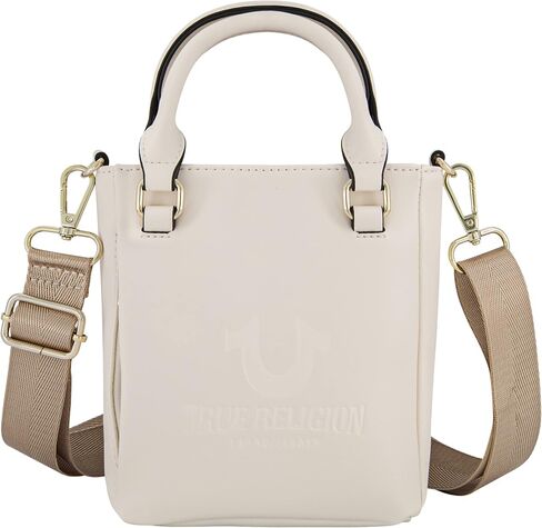 True Religion Women's Tote Bag, Travel Shoulder Handbag with Adjustable Crossbody Strap in Saudi Arabia
