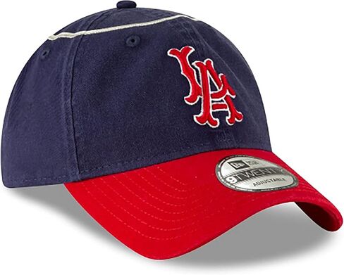 New Era Los Angeles Angels 1962 Logo Core Classic Twill 9TWENTY قبعة قابلة للتعديل باللون الأزرق الداكن in Kuwait