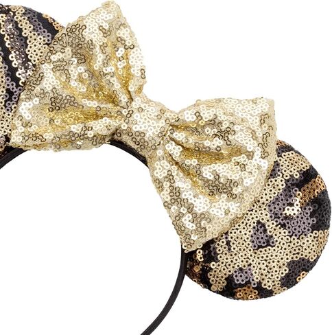أزياء DRESHOW Mouse Ears Bow Headbands اللامعة لتزيين الحفلات التنكرية للفتيات والنساء in Kuwait