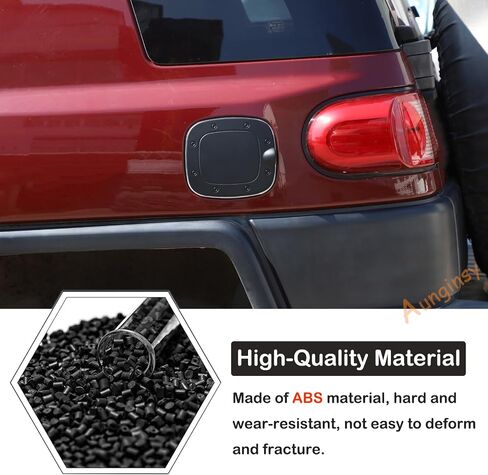 Car Door Locking Gas Cap Tank Cover Fuel Door Protector Compatible with Toyota FJ Cruiser 2007-2021 Fuel Tank Cover Trim Gas Cap Cover Fuel Filler Door Gas Cap Fuel Tank Door Gas Tank Cap Accessories in Saudi Arabia
