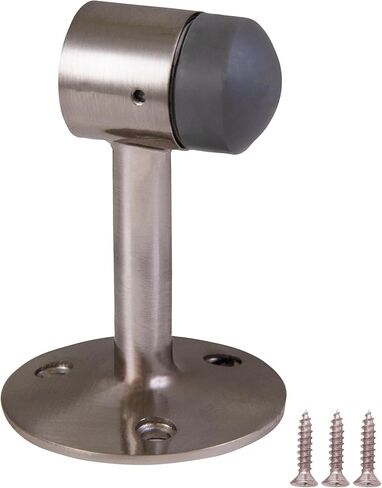 Design House 189308-ORB واقي حائط لإيقاف الباب مع رأس مطاطي، سدادة باب من الألومنيوم، برونز مطلي بالزيت، 4 عبوات in Kuwait