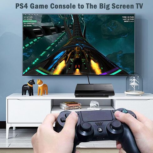 PNGKNYOCN الزاوية اليمنى DVI إلى HDMI محول 2-حزمة 90 درجة DVI-D ذكر إلى HDMI أنثى موصل طلاء الذهب لPS4، HDTV، جهاز العرض، بطاقة الرسومات (أسود لأسفل) in Saudi Arabia
