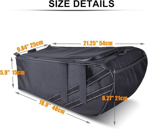Under Seat Bag for Ruckus Accessories, Moped Seat Bag Storage for 2010-2024 Ruckus Cargo Bag, Scooter Motorcycle for Waterproof Ruckus Tail Saddle Bag in Saudi Arabia