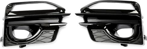 Kojem Fog Light Cover Compatible with 2014-2017 Infiniti Q50 Sport Replacement for IN1038106 IN1039106 622574GA1A 622564GA1A Front Bumper Fog Light Cover Frame Black in Saudi Arabia