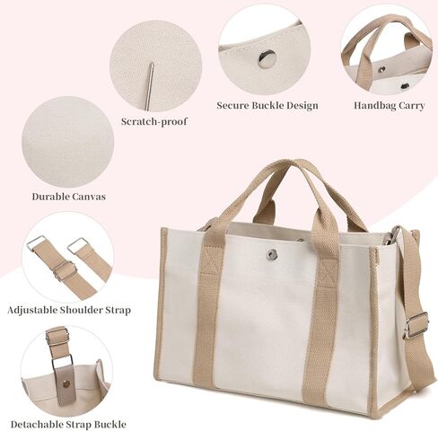 حقيبة حمل 2 في 1 من لاباتو مع جيوب متعددة، حقيبة حمل طويلة تمر بالجسم للنساء، حقيبة حمل كل شيء مع مقصورات in Kuwait