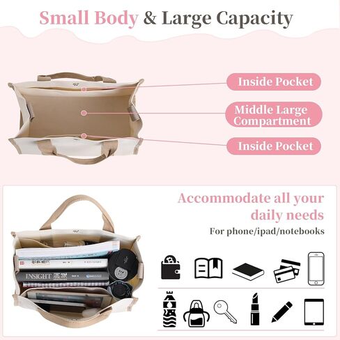 حقيبة حمل 2 في 1 من لاباتو مع جيوب متعددة، حقيبة حمل طويلة تمر بالجسم للنساء، حقيبة حمل كل شيء مع مقصورات in Kuwait