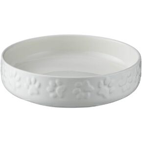 Mason Cash Cat Bowls Bright Coloured Cat Saucer Heavyweight, 13 cm Diameter, Grey