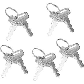 10L0L Ignition Keys for Yamaha G14 G16 G19 G20 G21 G29 Drive Gas/Electric Golf Cart Replace OEM JU2-H2511-00/8000 Replacement Key (Pack of 10)