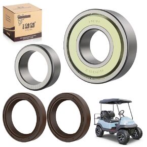 10L0L Golf Cart Rear Axle Bearing Bushing & Oil Seal Kits for Club Car DS & Precedent 1986-2014 Electric Golf Cart,Bearing Shaft Kit Replace OEM# 1011291 1014207 1013794