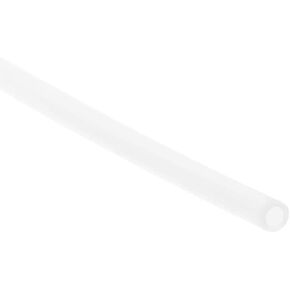 uxcell Silicone Tubing 3/32"(2mm) ID x 5/32"(4mm) OD 6.6ft(2m) Rubber Tubing Air Hose Water Pipe for Pump Transfer White