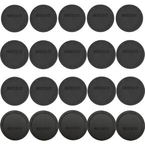 Rubber bottoms for sublimation tumblers, Protective Anti Slip Silicone Bottom with 3M Adhesive for Skinny Wine Tumblers, glass Mason Jars 12oz/16oz/20oz/30oz (20 pack)
