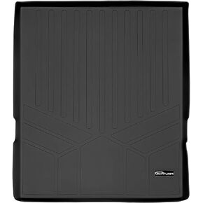 MAXLINER All Weather Cargo Liner Floor Mat Behind 2nd Row Black for 2009-2019 Ford Flex / 2010-2017 Lincoln MKT