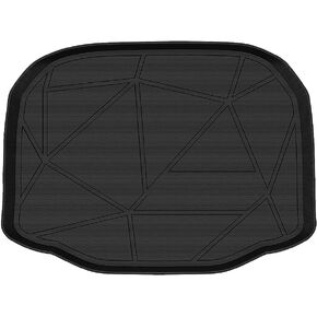 T TGBROS Custom Fit for Cargo Mat 2011-2019 Ford Explorer(ONLY for Behind 3rd Row) All Weather Cargo Liner Rear Trunk Liner Black Non-Slip