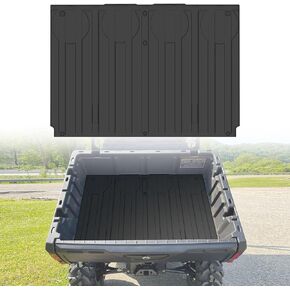 Rubber Cargo Bed Liners, Cargo Bed Floor Mats Waterproof Corrosion & Stain Resistant Pads Shelf Liner Compatible for 2016-2023 Can-Am Defender HD 5 / HD 8 / HD 10 / MAX