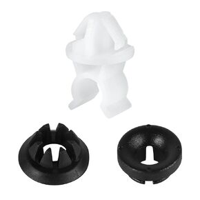 3pcs Car Hood Rod Clip, Car Hood Support Prop Rod Holder Clip Engine Hood Stay Grommet Clips Car Hood Strut Bar Clips Retainer Clamp Compatible with Honda Accord Prelude