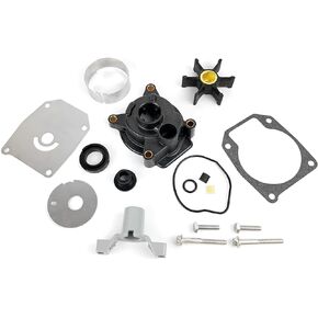 439077 Water Pump Impeller Repair Kit Replacement for Johnson Evinrude OMC Outboard 35 40 45 48 50 55 60 HP Boat Motor Engine Parts Sierra 18-3399 396933 396932 391635 390770 777808