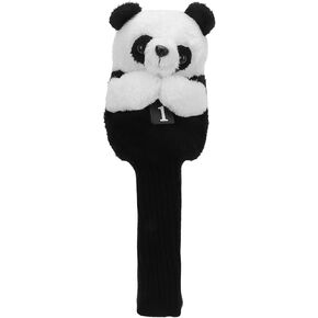 Golf Club Cover, Cartoon Golf Putter Headcover Soft Protection Covers with Panda Shape for Golf Course Home Decoration, Funny Creative Covers
