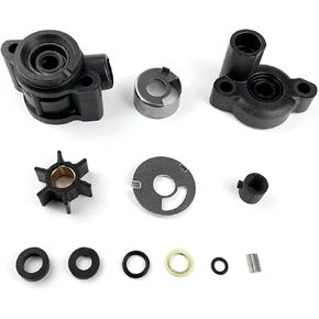 70941A3 Water Pump Impeller Repair Kit with Housing 93224A1 Replacement for Mercury Mariner Force Outboards 2 Stroke Carb 3.9 4 4.5 6 7.5 9. 8 HP Driveshaft Dia 0.456 IN 46-70941A3 46893A6