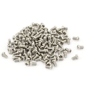 uxcell 100pcs Magnetic Crosshead Phillips Pan Head Screws Bolt M2 x 3mm